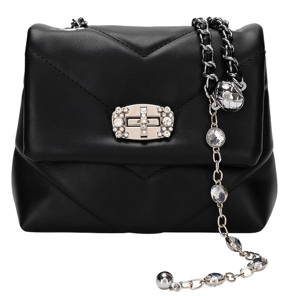 Új modell női bőrtáska hosszú füllel és medállal