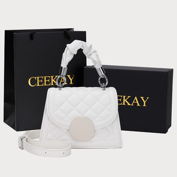 Új modell eko bőrből készült női táska, két füllel