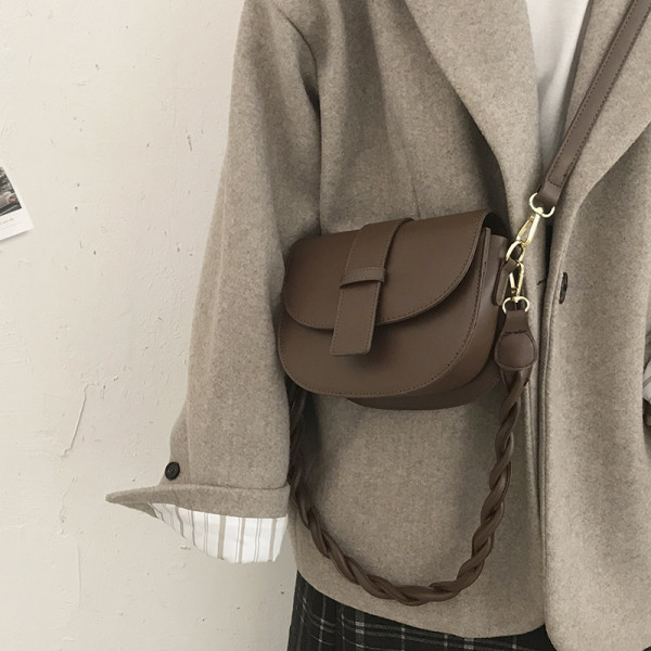 Naiste väike ökonahast kahe sangaga kott