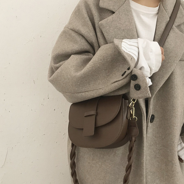 Naiste väike ökonahast kahe sangaga kott