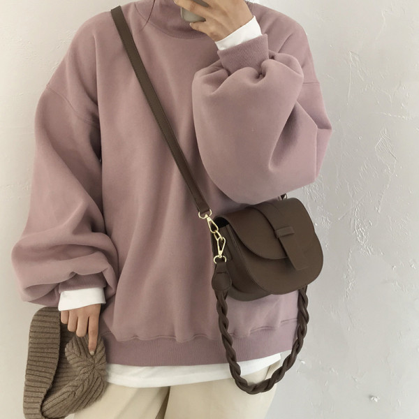 Naiste väike ökonahast kahe sangaga kott