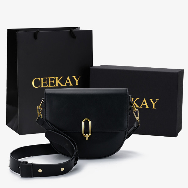 Korszerű bőrtáska hosszú fogantyúval