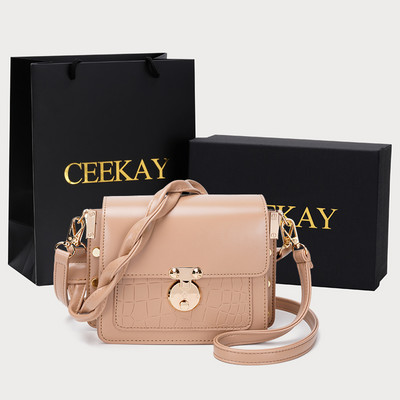 Έκο δερμάτινη τσάντα με μακριά δερμάτινη λαβή σε τρία χρώματα