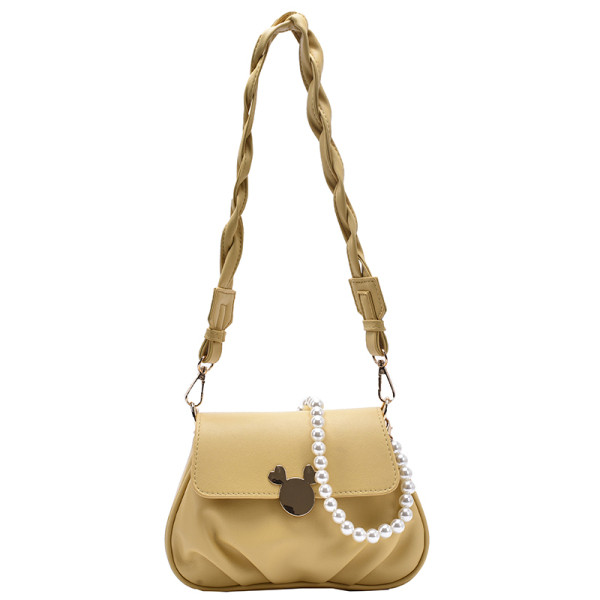 Retro stílusú táska gyöngyökkel