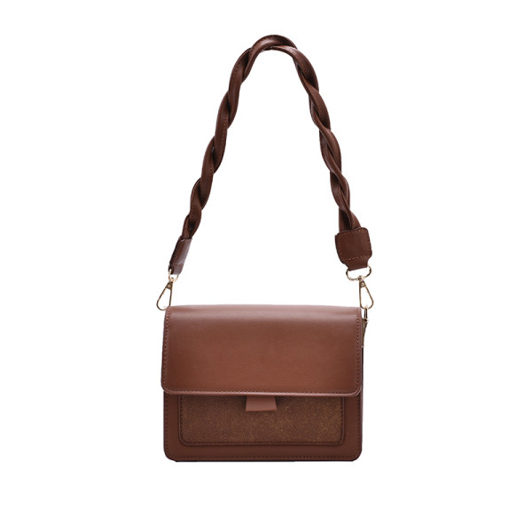 Μικρή έκο δερμάτινη τσάντα με μία λαβή