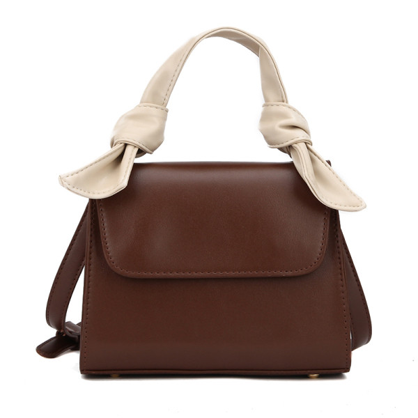 Modern kis táska két fogantyúval, öko bőrből