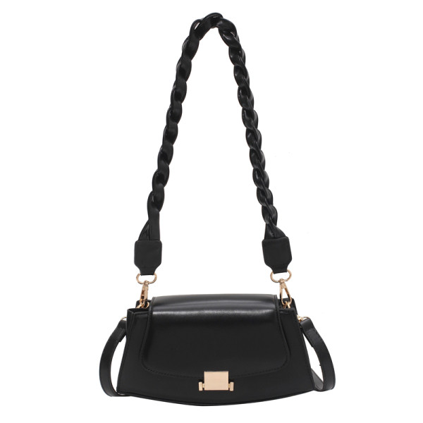 Moodne naiste nahast kott lukuga