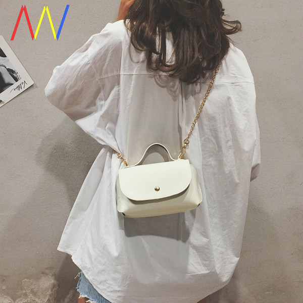 Öko-nahast naiste minikott metallist ketiga