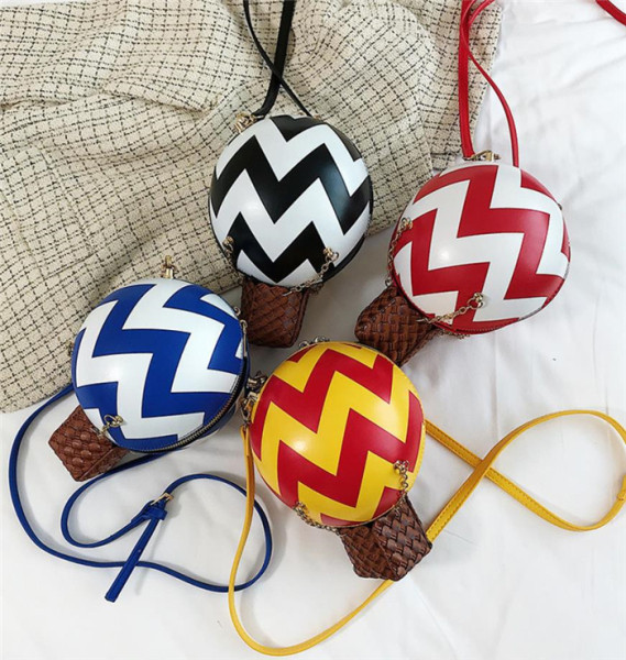 Modern női táska nem szabványos formában