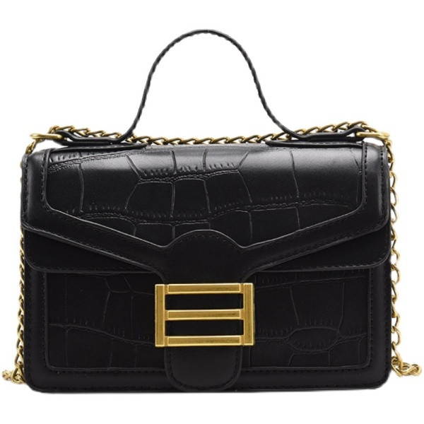 Naiste igapäevakott pika keti ja metallist lukuga