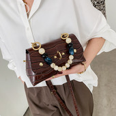 Nahast käekott - pika ja lühikese sangaga