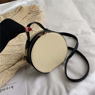 Moodne lukuga naiste kott - ümar kuju