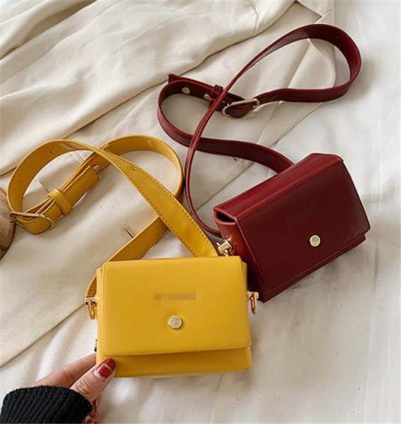 Modern kis eco-bőr deréktáska