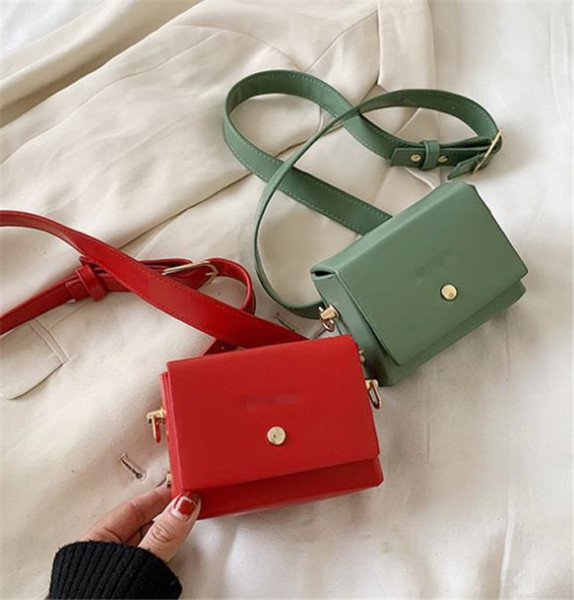 Modern kis eco-bőr deréktáska