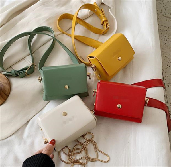 Modern kis eco-bőr deréktáska