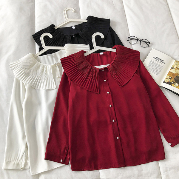 Moodne naiste nööpidega särk