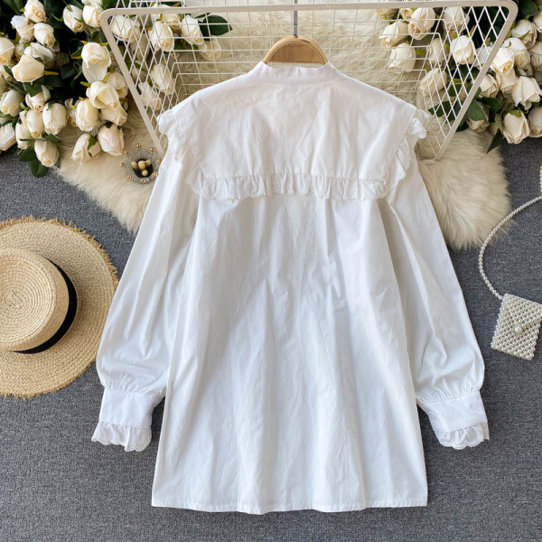 Naiste vabaaja särk retrostiilis nööpidega