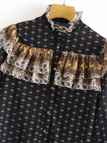 Új modell őszi ing fürtökkel