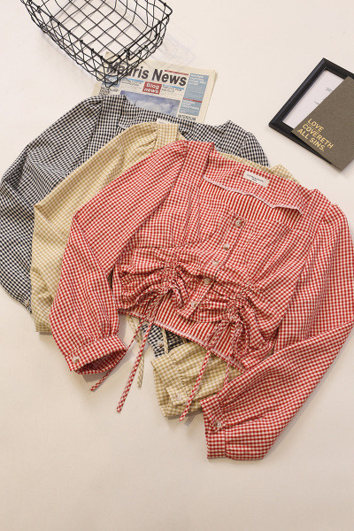 Moderna ženska karirana košulja