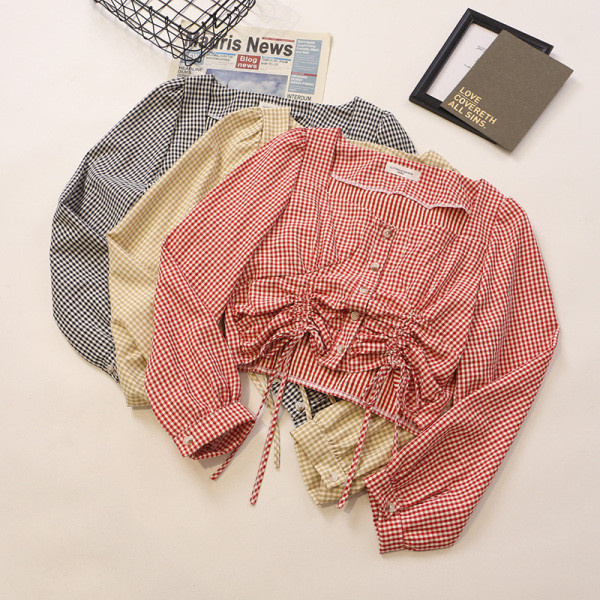 Moderna ženska karirana košulja