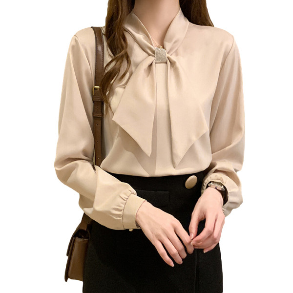 Camasa de dama model nou cu pietre si panglica