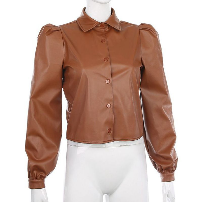 Novi model moderne ženske košulje sa puf rukavima