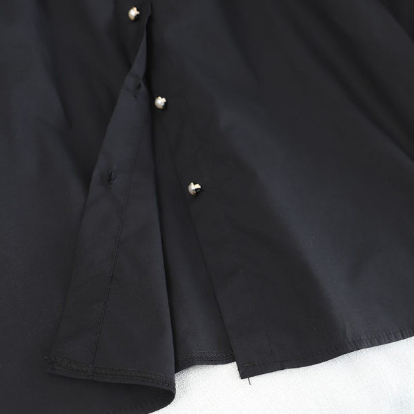 Új modell női ing gyöngyökkel és gombokkal