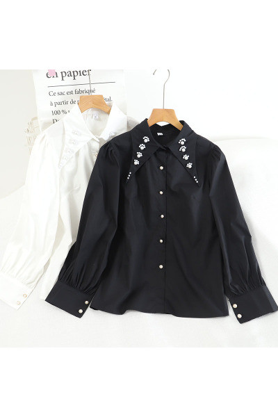 Aktuális női ing gyöngyökkel