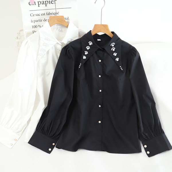 Aktuális női ing gyöngyökkel