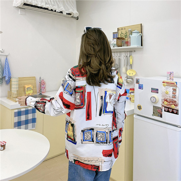 Uue mudeli klassikalise krae ja pikkade varrukatega naiste särk