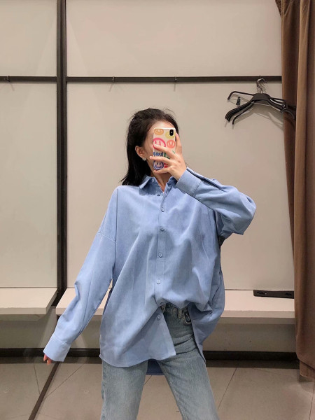 Széles modell női ing három színben