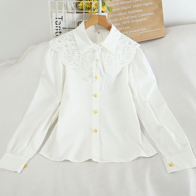 Stílusos női ing csipkével