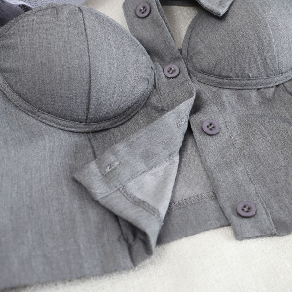 Új modell női rövid ing, tüll ujjal