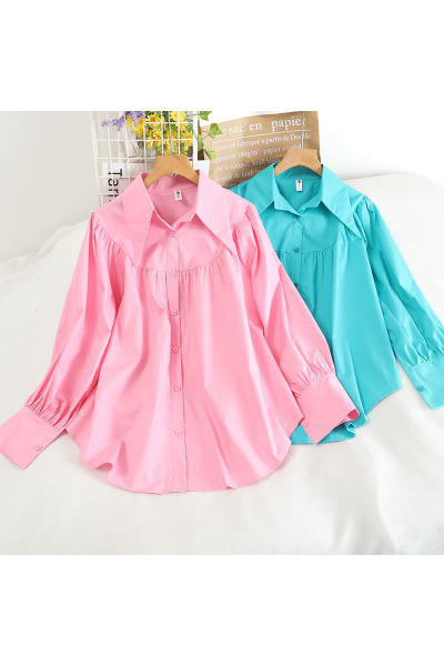 Női ing hosszú ujjal és gombokkal