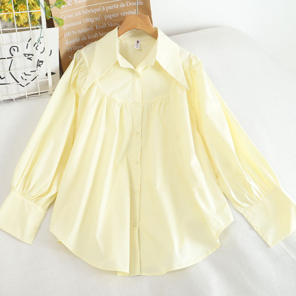 Női ing hosszú ujjal és gombokkal