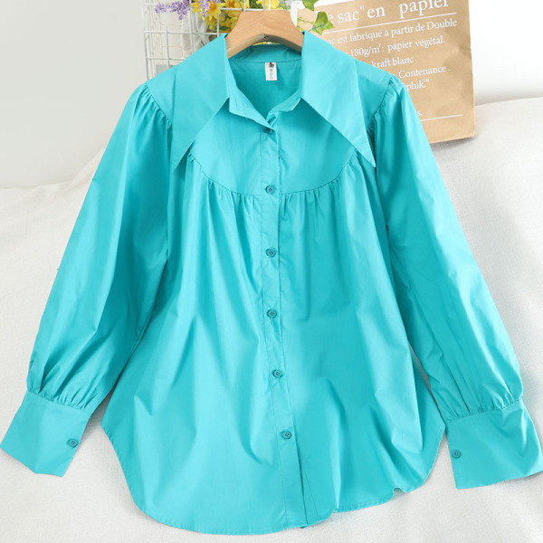 Női ing hosszú ujjal és gombokkal