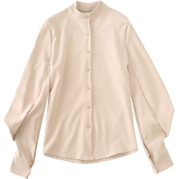 Naiste madala krae ja laiade varrukatega särk - retro stiilis