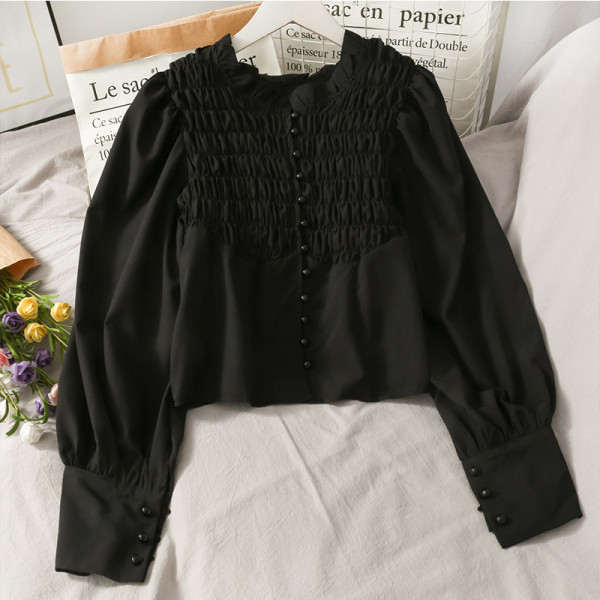 Naiste vabaaja nööpidega särk