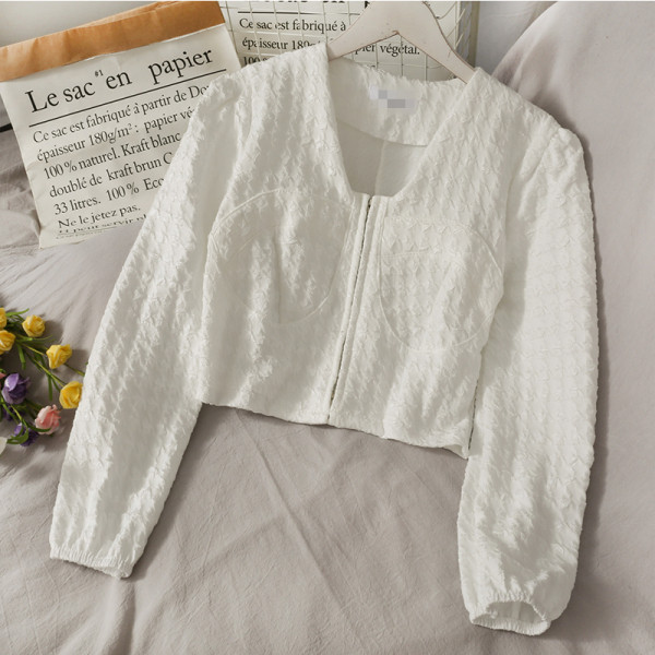 Tõmbluku ja spitsikaelusega naiste särk