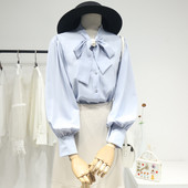 Új modell női ing szalaggal - retro stílusú