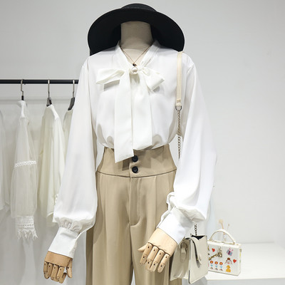 Új modell női ing szalaggal - retro stílusú