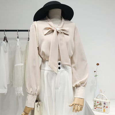 Új modell női ing szalaggal - retro stílusú