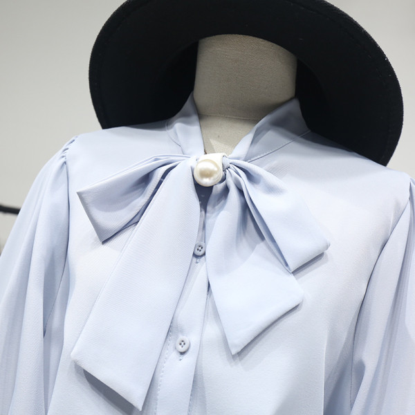 Új modell női ing szalaggal - retro stílusú