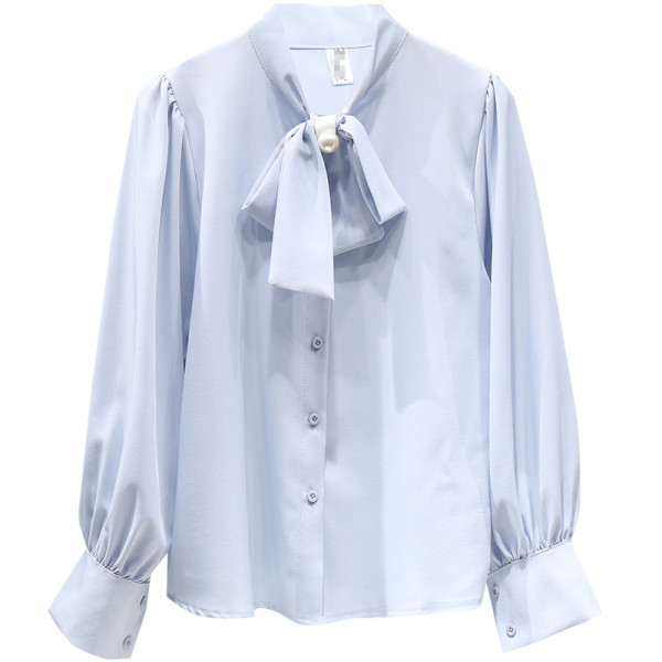 Új modell női ing szalaggal - retro stílusú