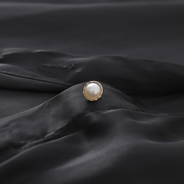 Cămașă de damă cu decolteu rotund și mâneci largi