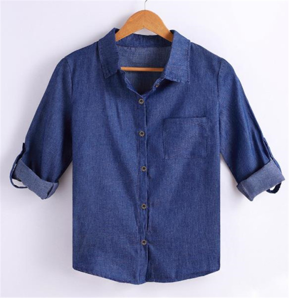 Naiste vabaaja särk vöökoha ja 7/8 varrukatega