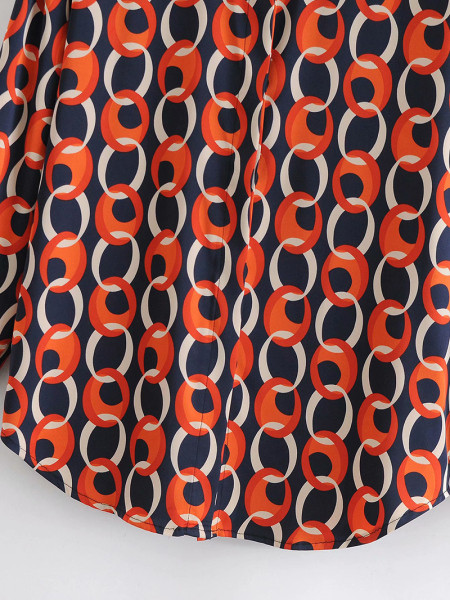 Női ing színes jobb klasszikus modellel