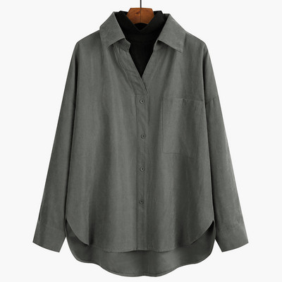 Casual γυναικείο πουκάμισο με τσέπη