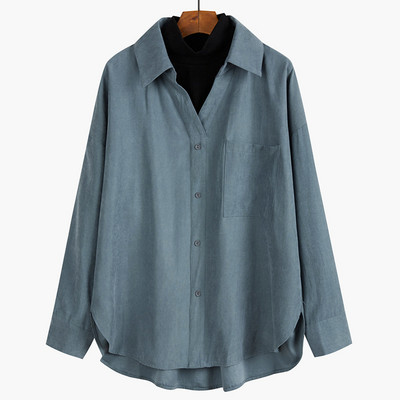 Casual γυναικείο πουκάμισο με τσέπη