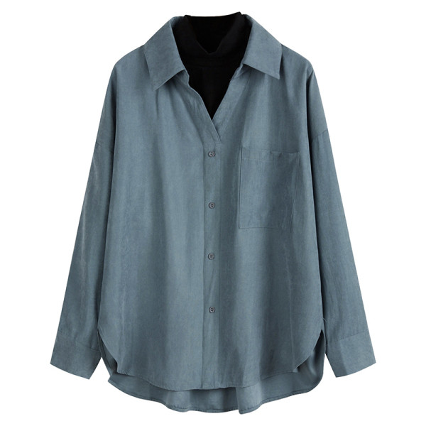 Casual γυναικείο πουκάμισο με τσέπη